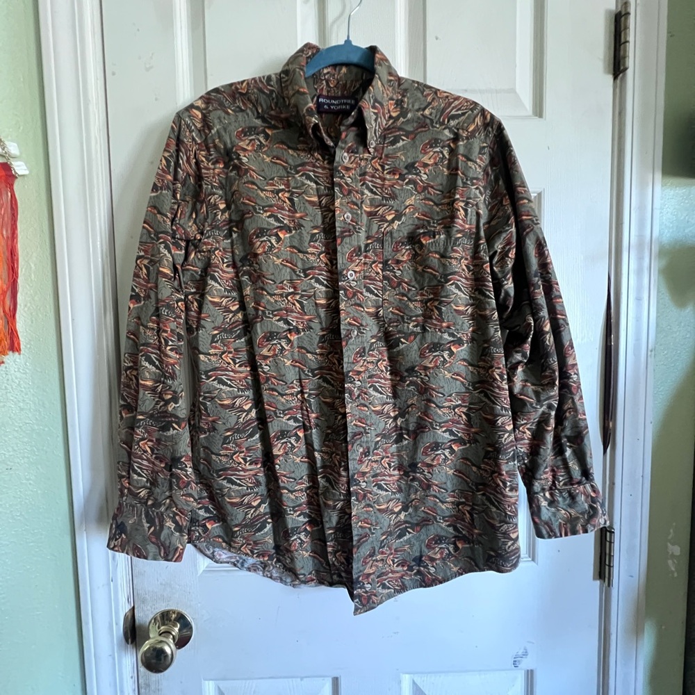 Roundtree & Yorke Camouflage Shirt